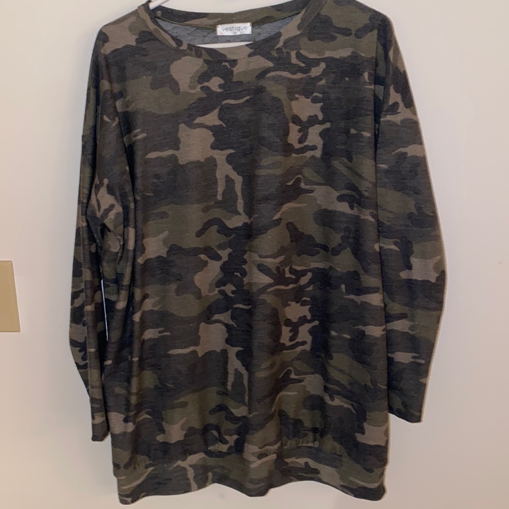 Long sleeve camo shirt